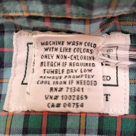 LL Bean Button Down Shirt Men's XXL TALL Short Sleeve Traditional Fit Lot of 5 - Picture 10 of 16